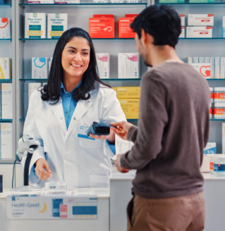 pharmacy customer